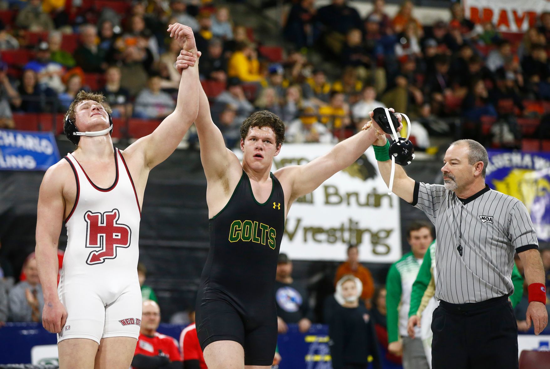 Championship round of state wrestling